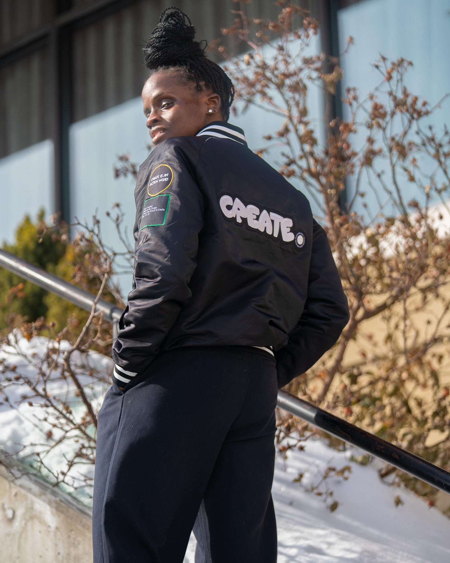 Create Varsity Bomber Jacket | Limited edition