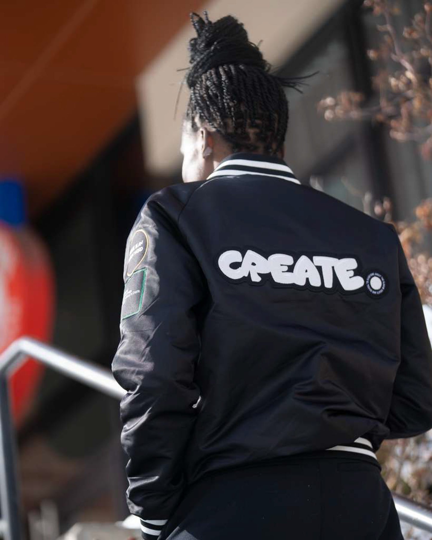 Create Varsity Bomber Jacket | Limited edition