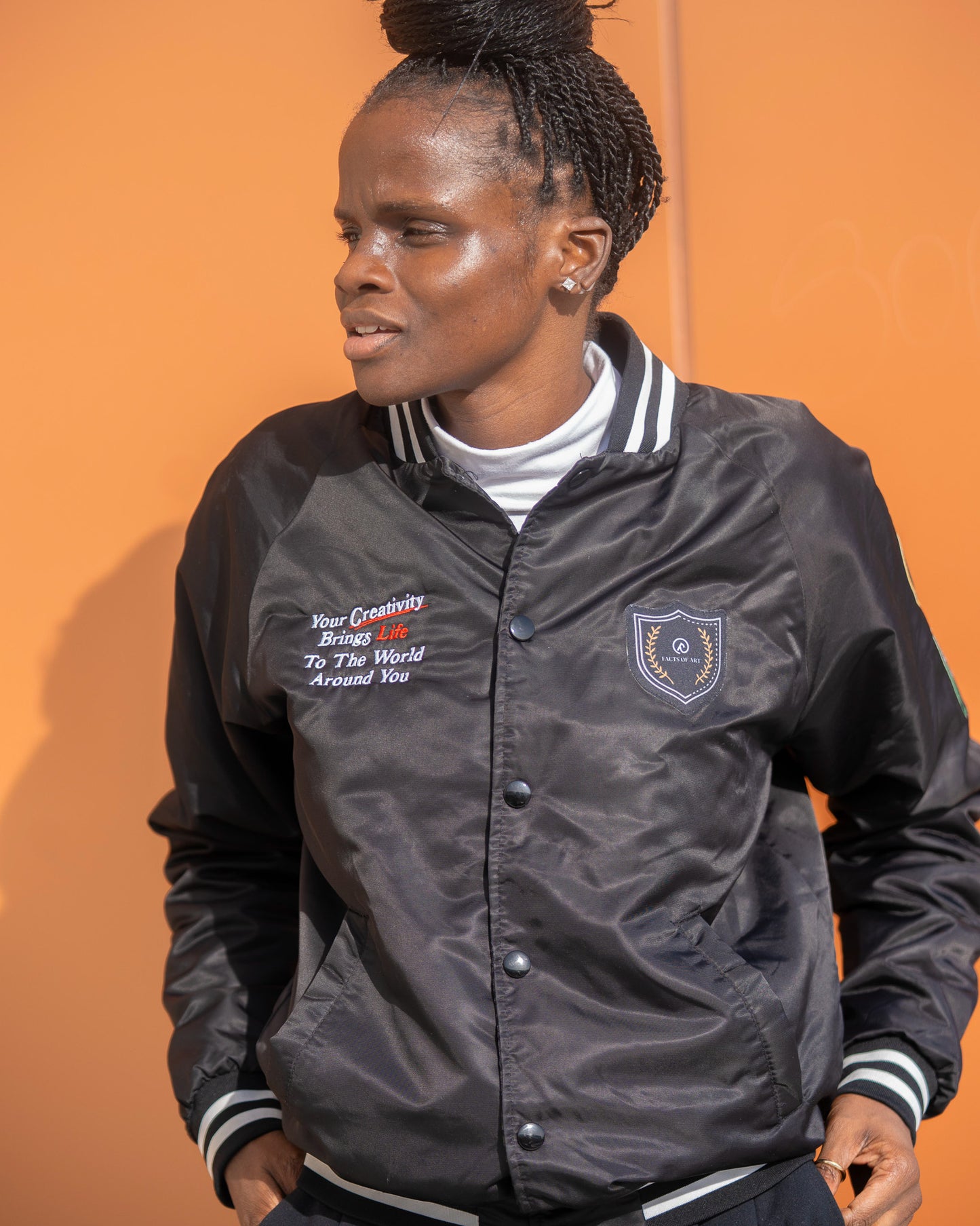 Create Varsity Bomber Jacket | Limited edition